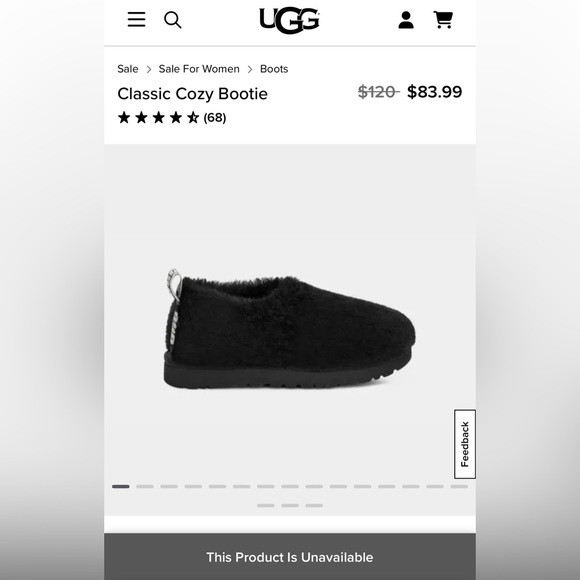 UGG Cozy Booties - Picture 10 of 11